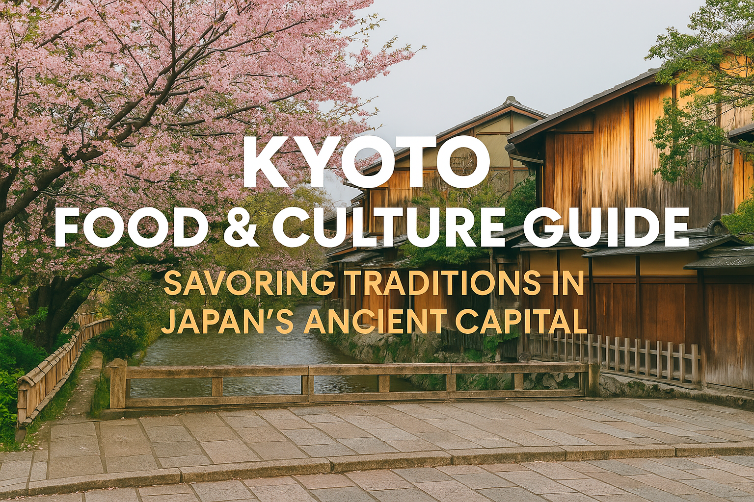 Kyoto Food & Culture Guide: Savoring Traditions in Japan’s Ancient Capital