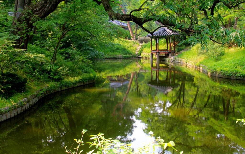 The Huwon garden at Changdeokgung Palace