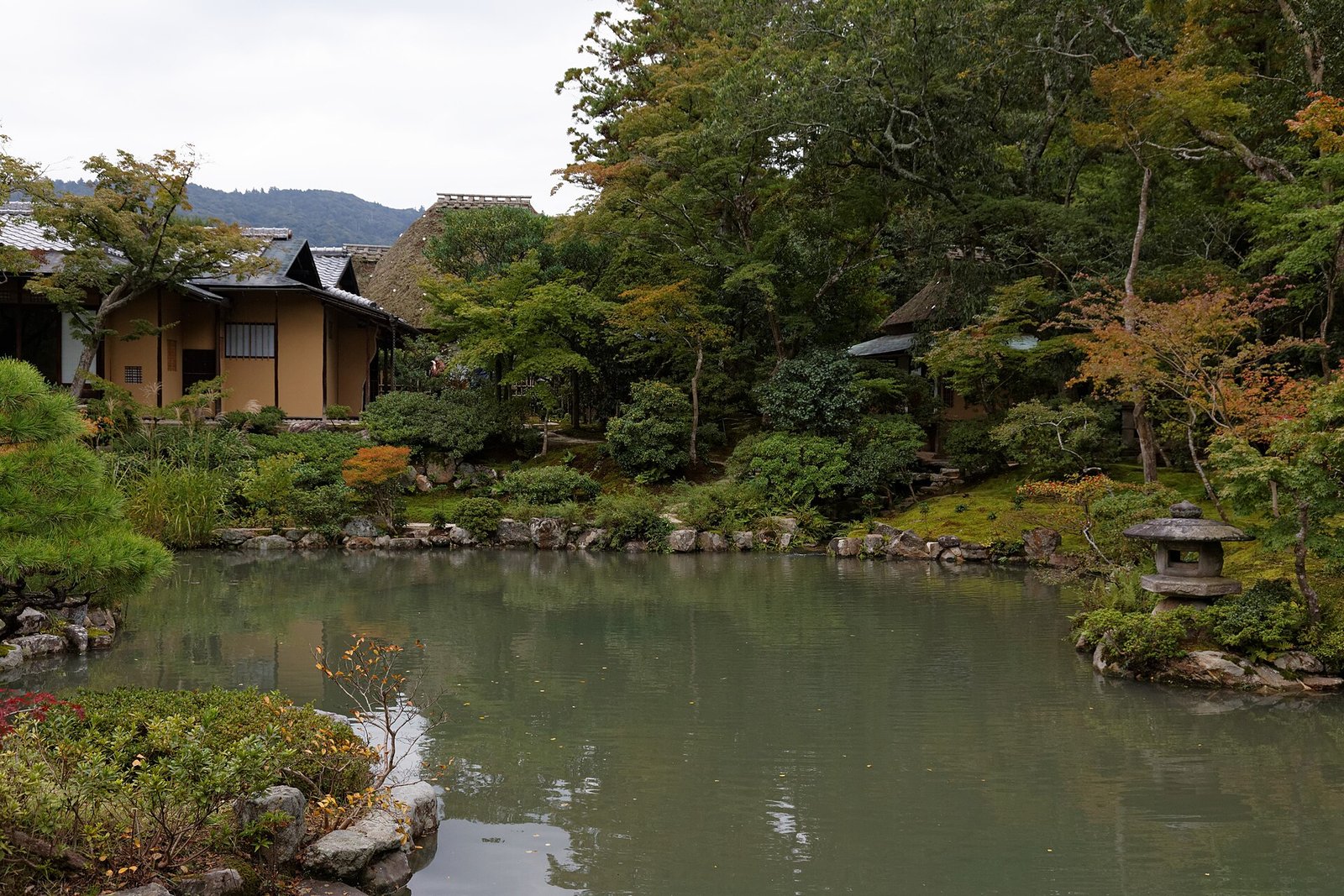 The Isuien garden in Nara