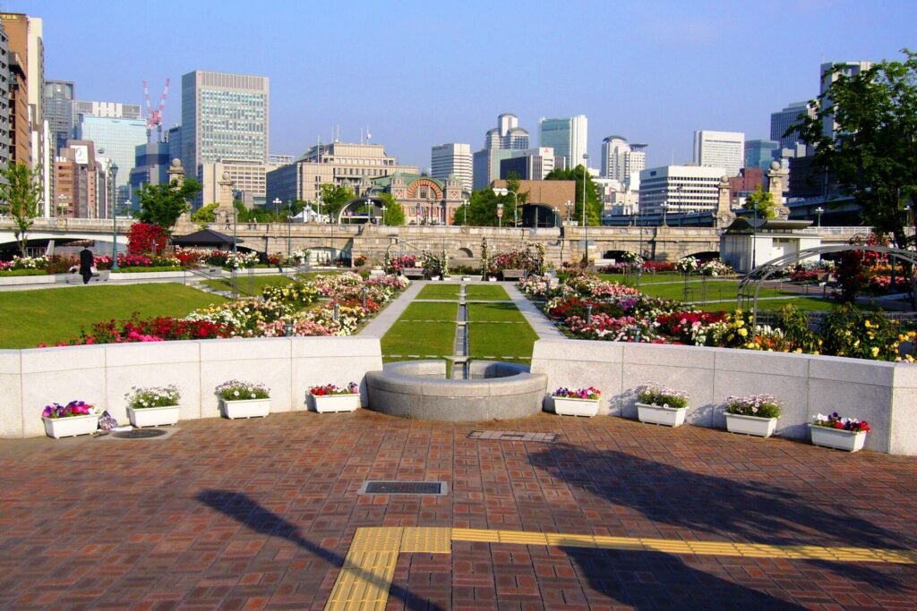 Nakanoshima Park in Osaka