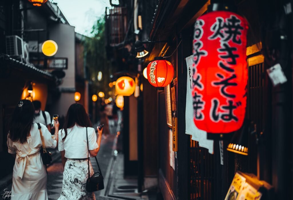 Pontocho alley in Kyoto