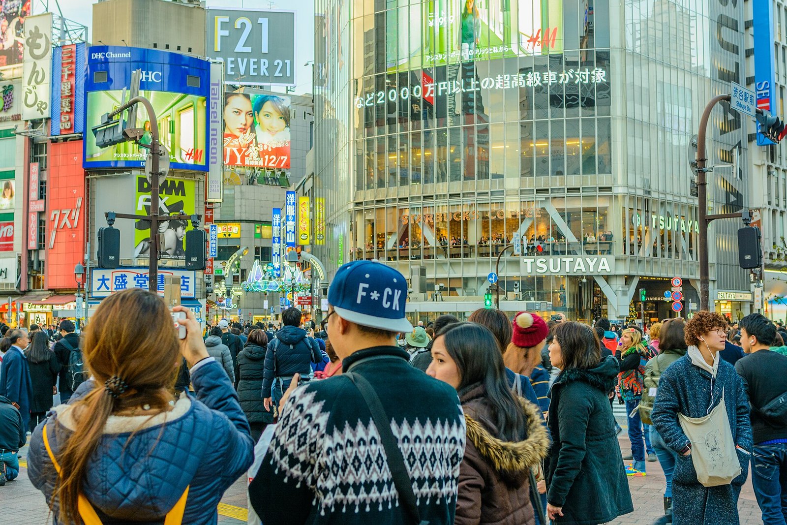 Shibuya Crossing in Tokyo